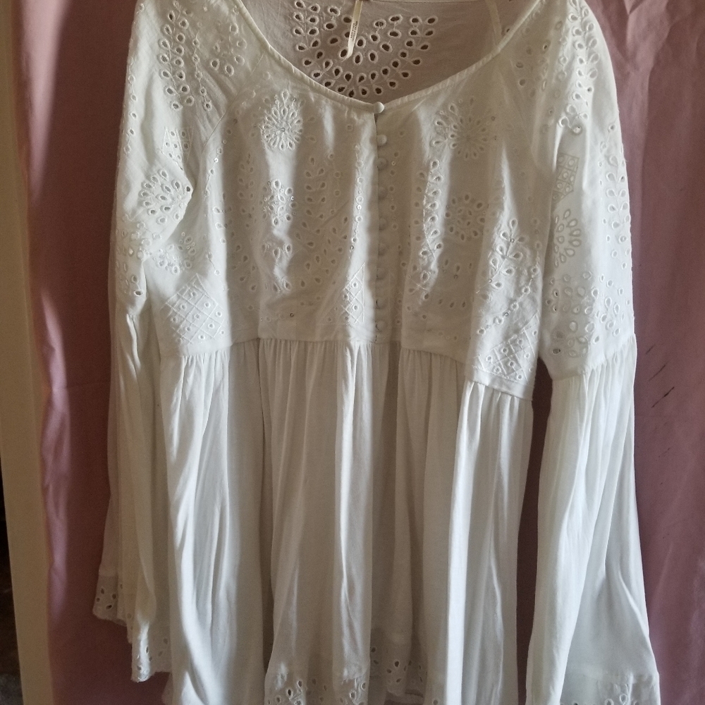 Free people white tunic